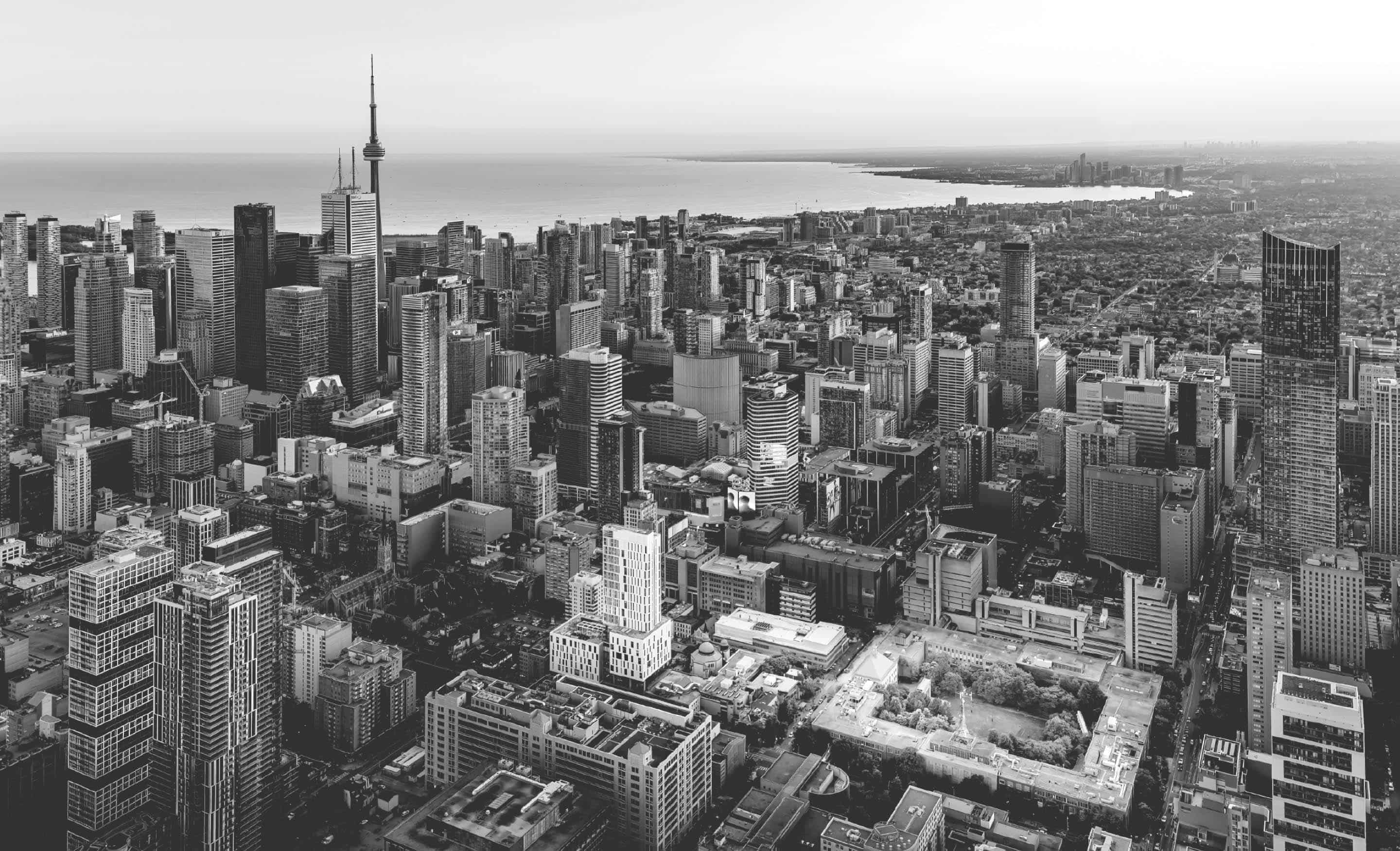 Ariel view of TMU campus