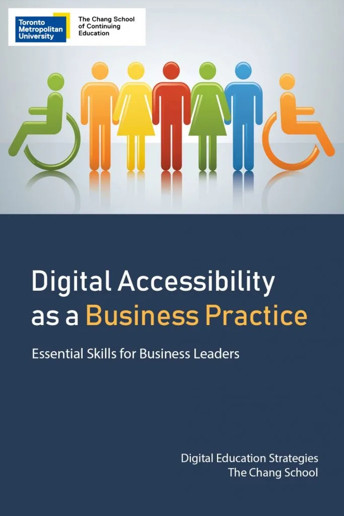 Digital Accessibility as a Business Practice eBook cover.