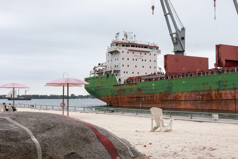 An image Samantha took at Toronto’s waterfront for a third-year project entitled Shifting Tides.