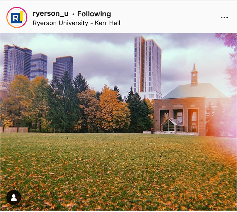 Fall photo of the Quad on campus