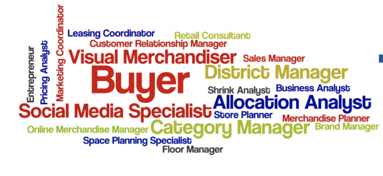 Adriana’s list of careers a Retail Management student can go into after the program