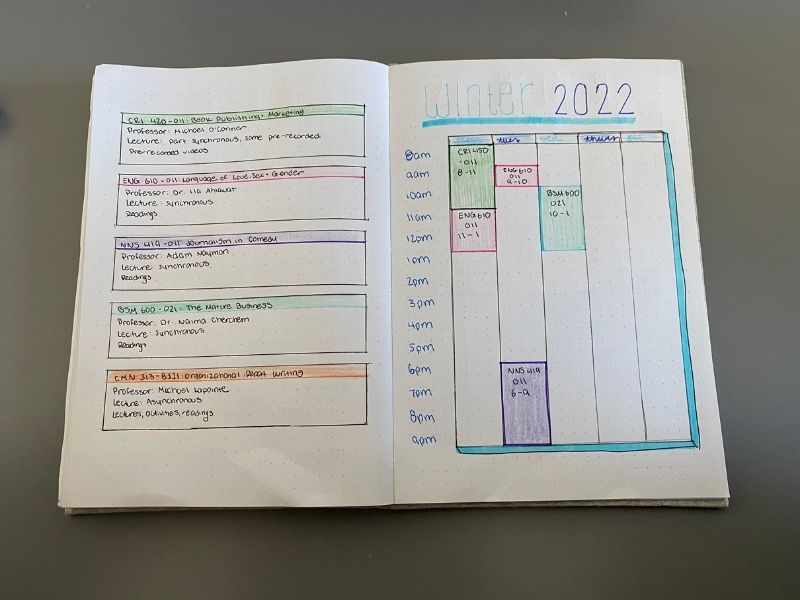 3 Ways I Organize Myself for the Semester - Student Blog - Toronto 
