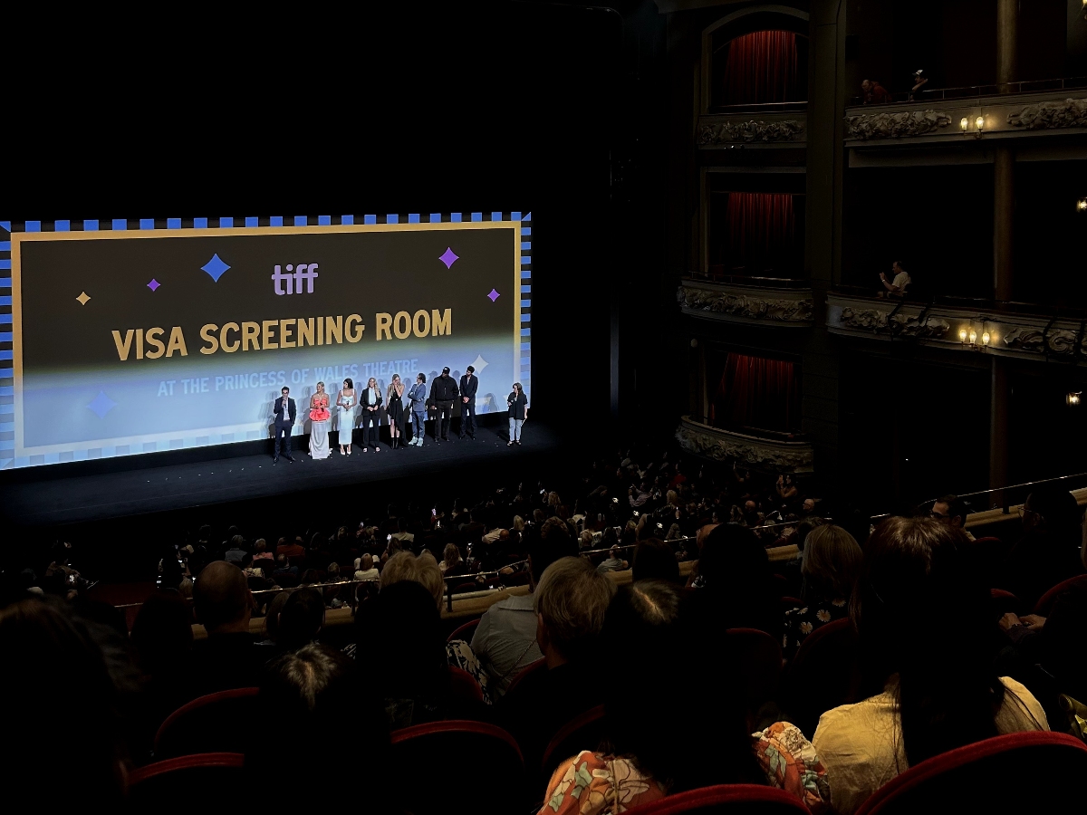 Kate Hudson, Kaia Gerber and Arian Moayed are a few of the stars dressed in glamour on the TIFF stage at the Royal Alexandra Theatre.