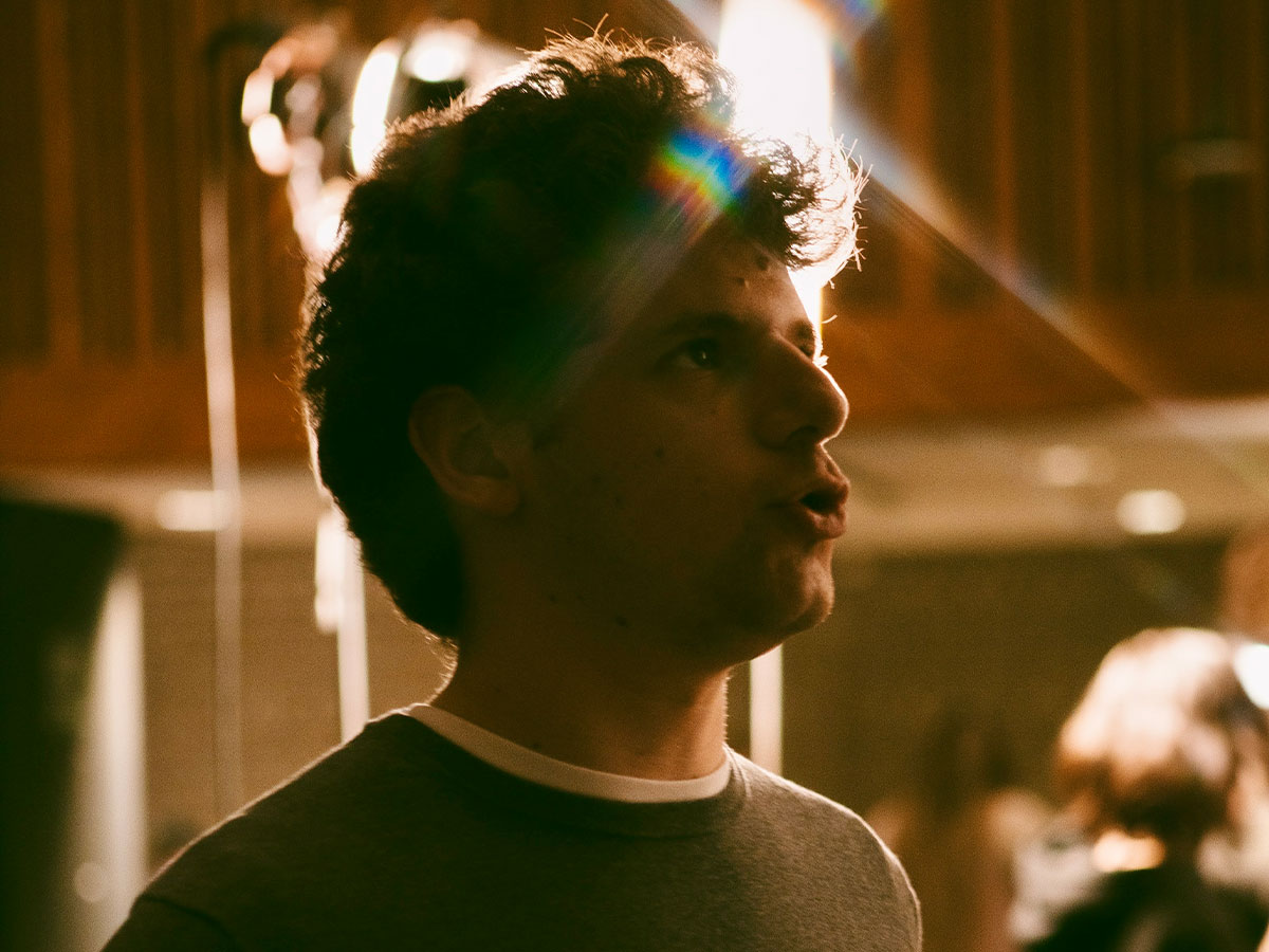 Ido on a film set directing.