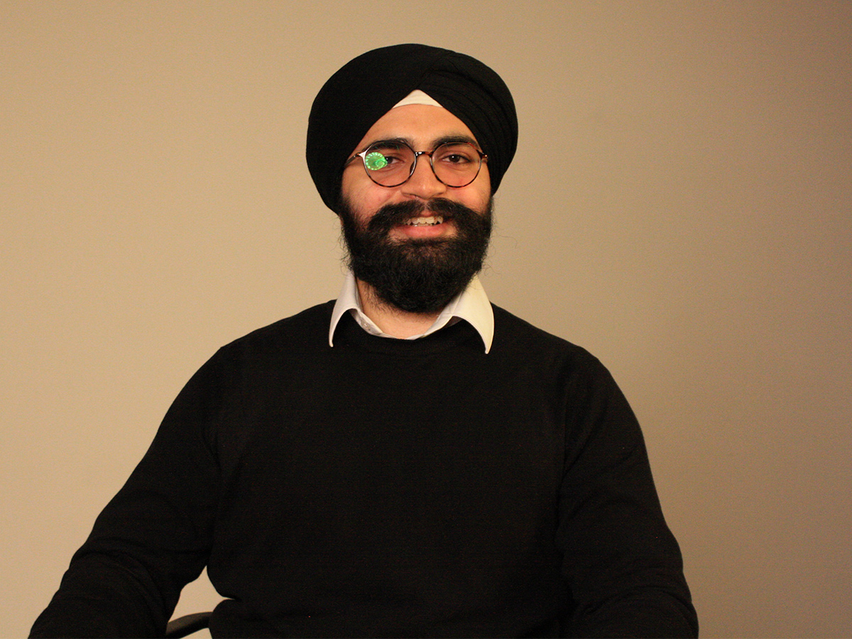 Business Management student, Jasmann.