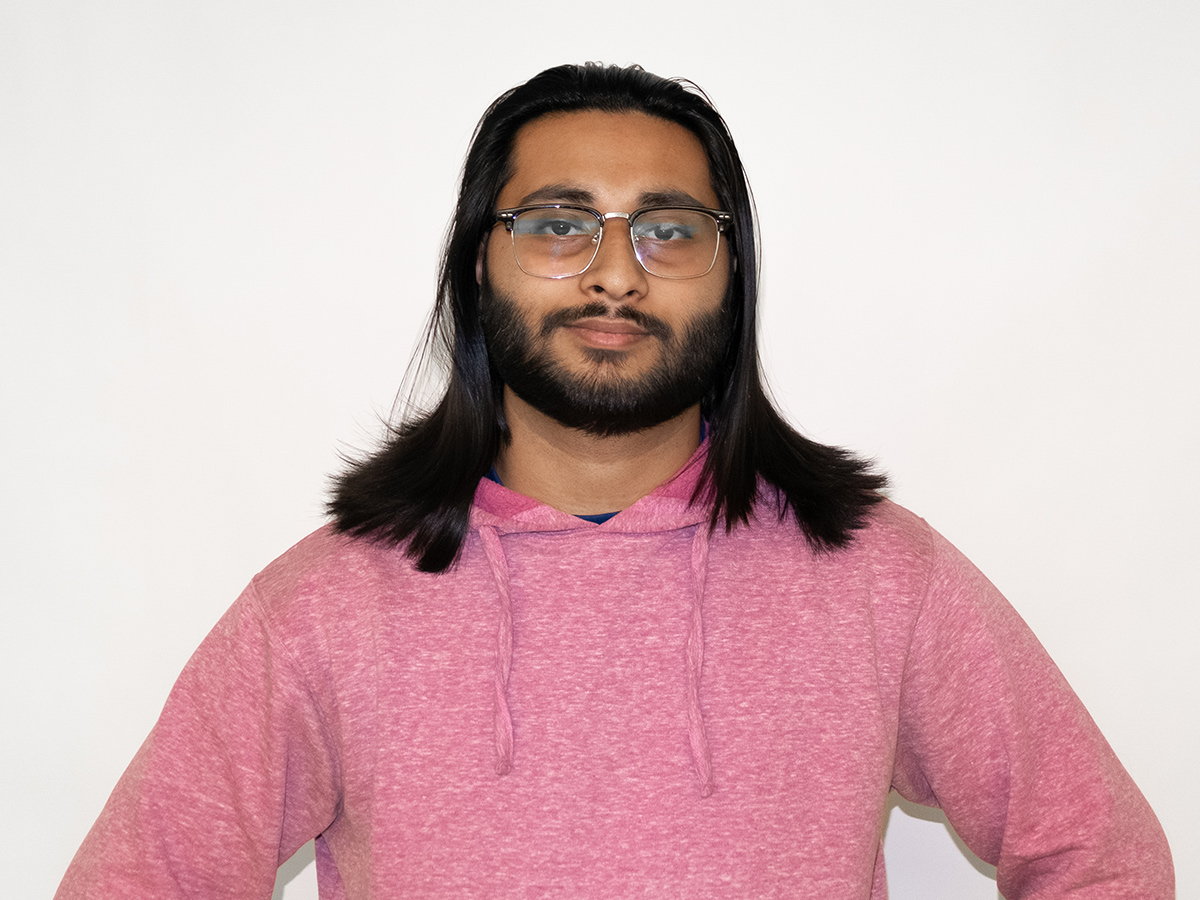 Graphic Communications Management student, Shan.