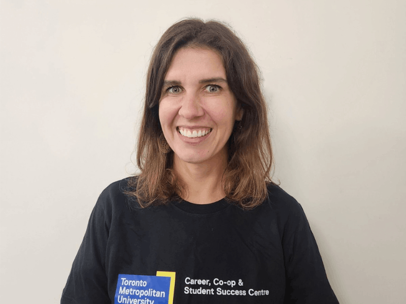 Career, Co-op and Student Success staff member, Silvia