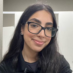 Student ambassador, Shareen.