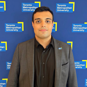 Student ambassador, Shervin.