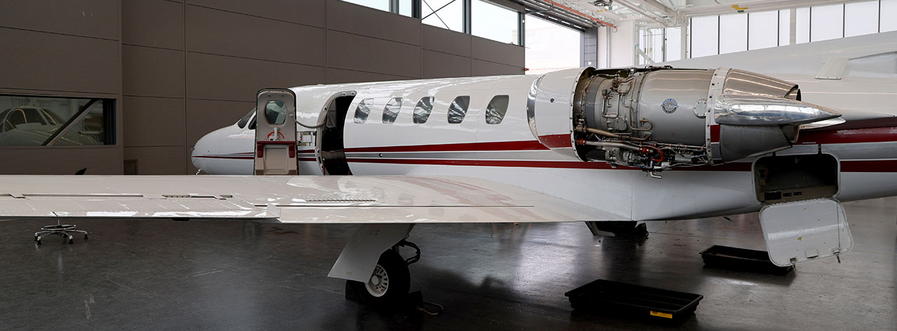 A Plane in the AERIAS Building