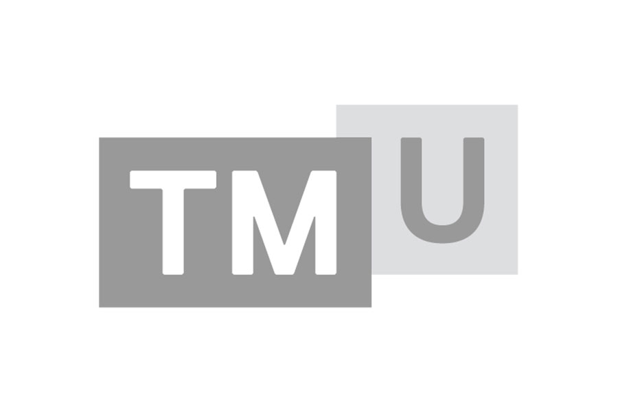 Toronto Metropolitan University grayscale logo