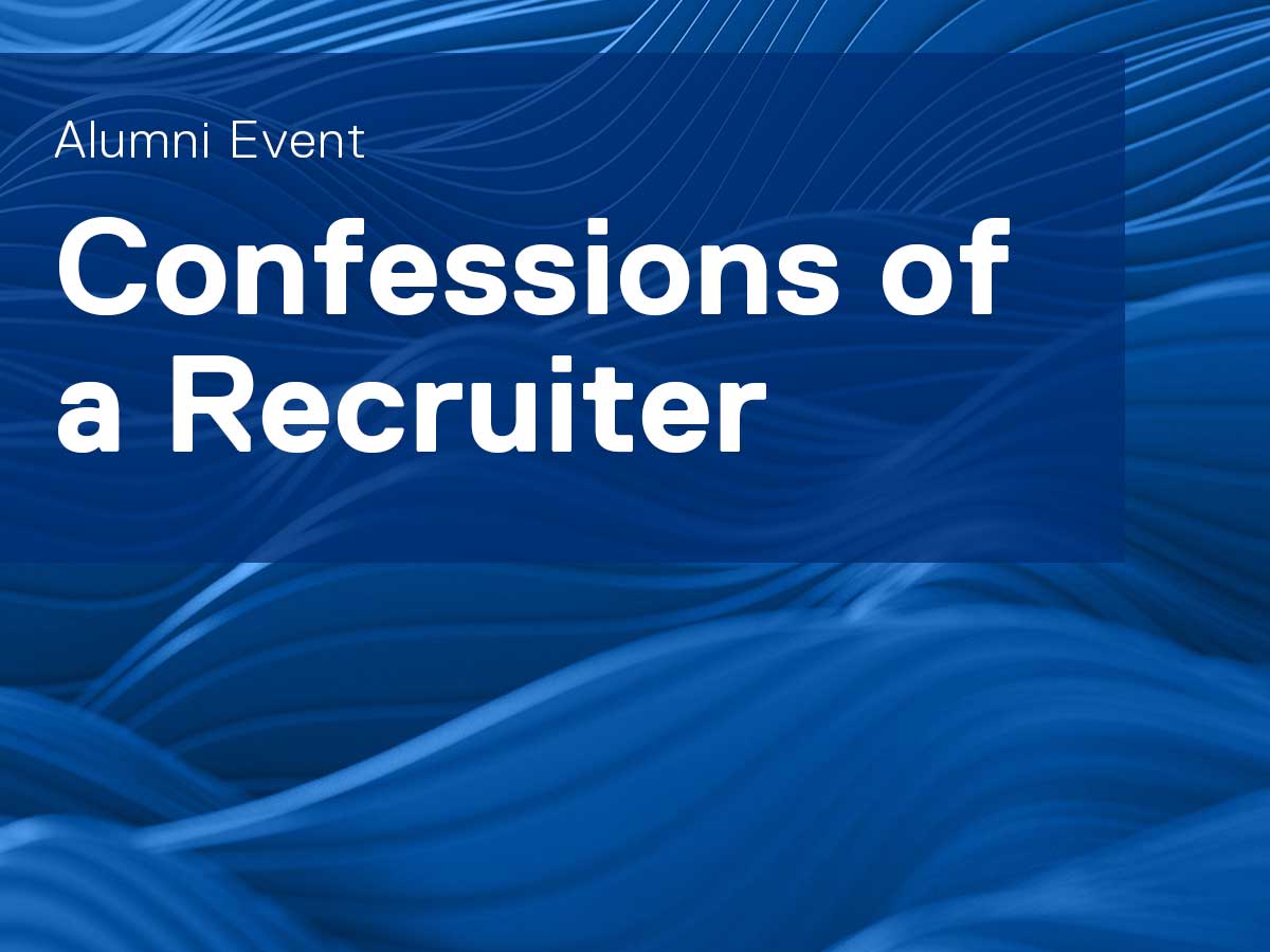 Confessions of a Recruiter