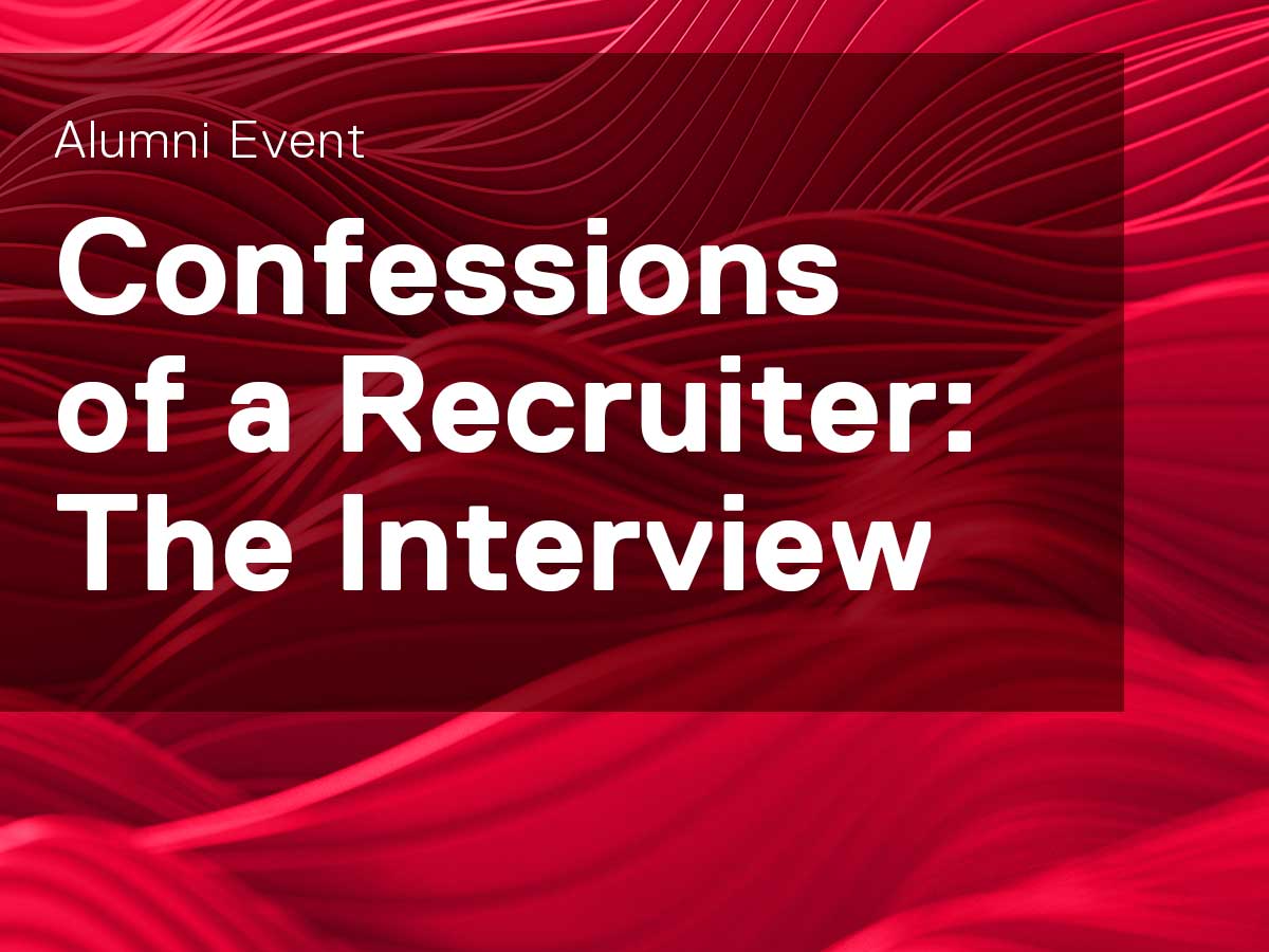 Confessions of a Recruiter: The Interview