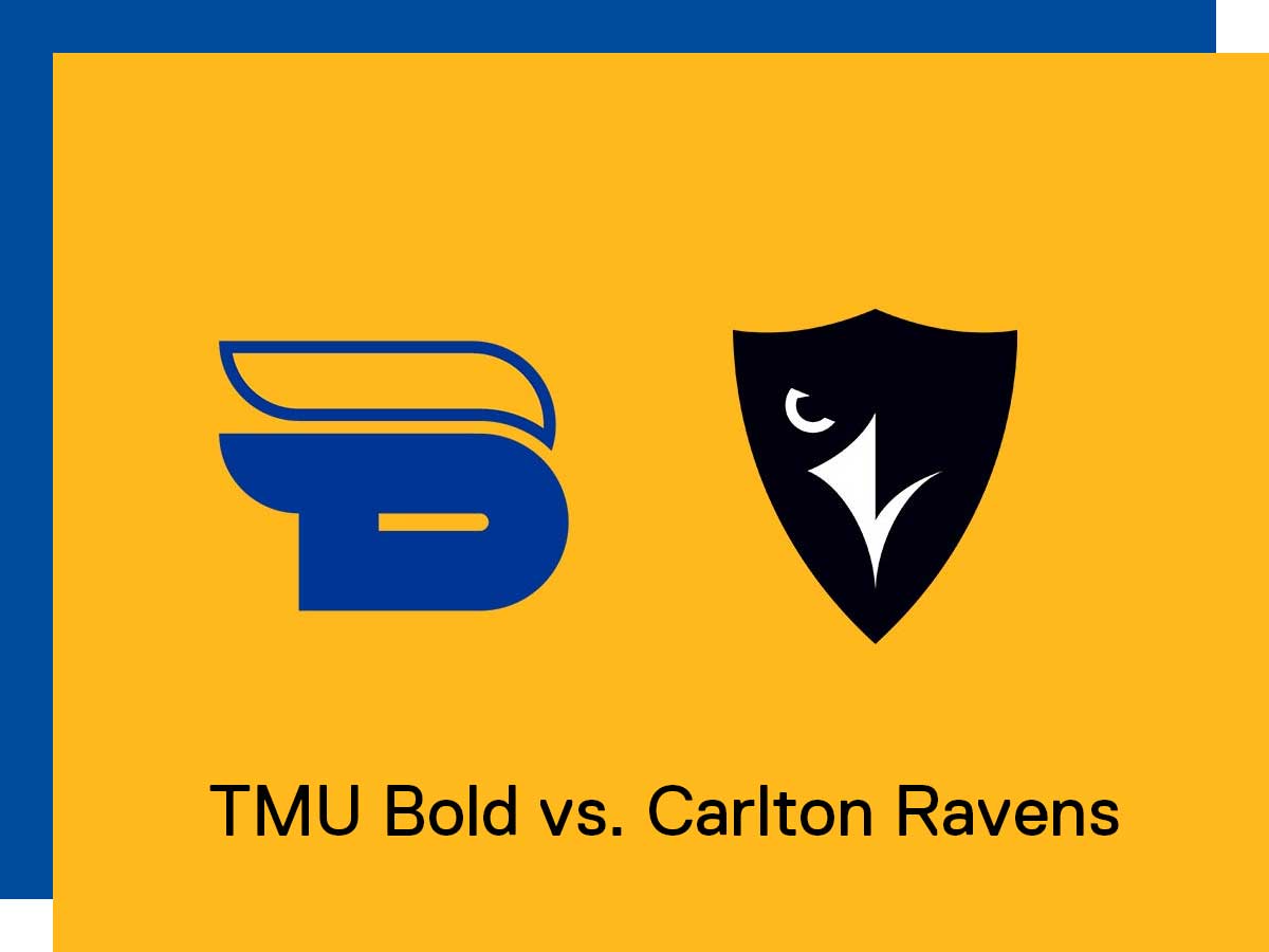 TMU Bold vs. Carlton Ravents