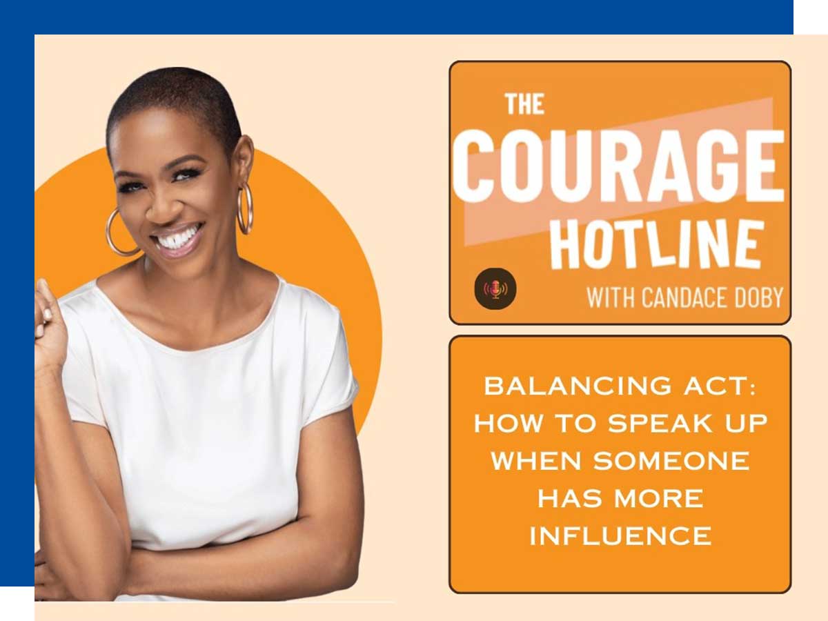 Candace Doby, The Courage Hotline