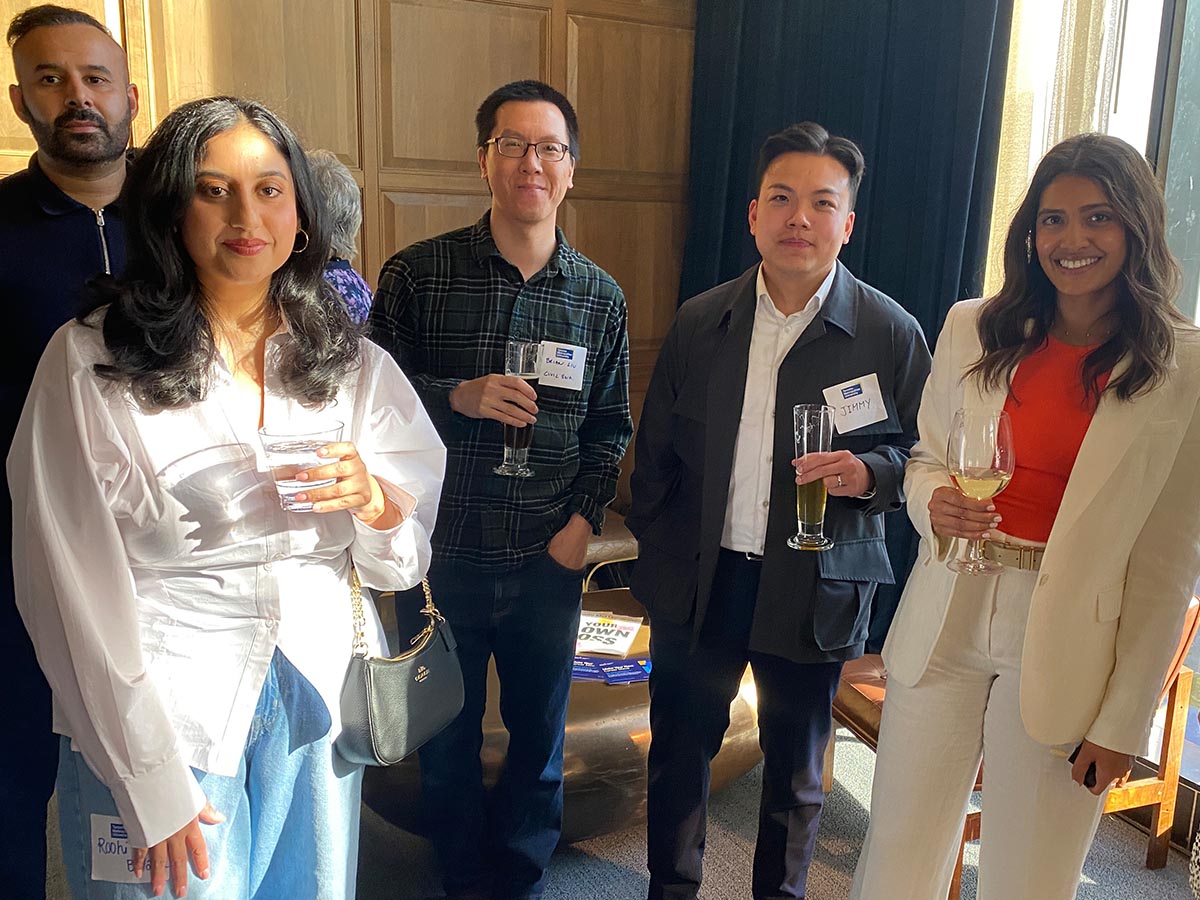 Attendees at TMU's Vancouver Alumni and Friends Social