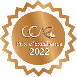 Canadian Council for the Advancement of Education (CCAE) Prix d’Excellence Award
