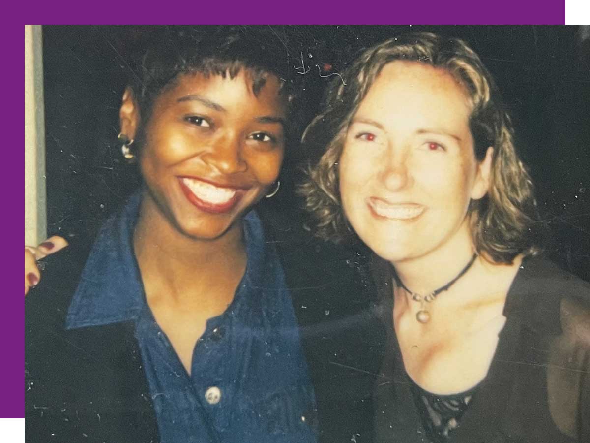 From left: Fennella Bruce and Nicole Blanchett 