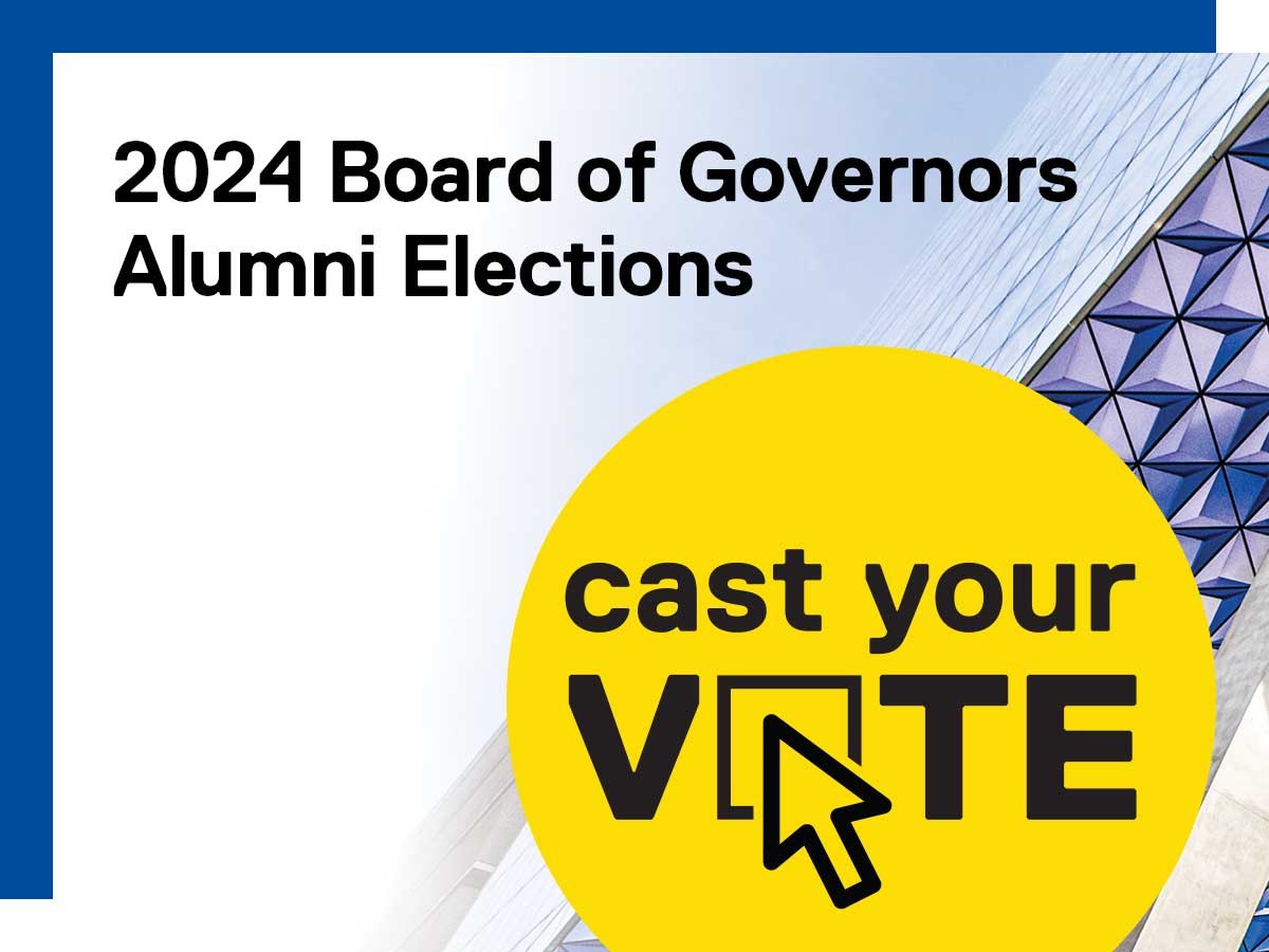 2024 Board of Governors Alumni Elections - cast your vote