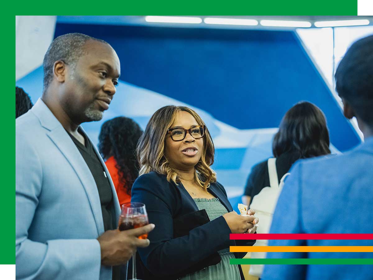 Participants at TMU’s first Flourishing Mixer