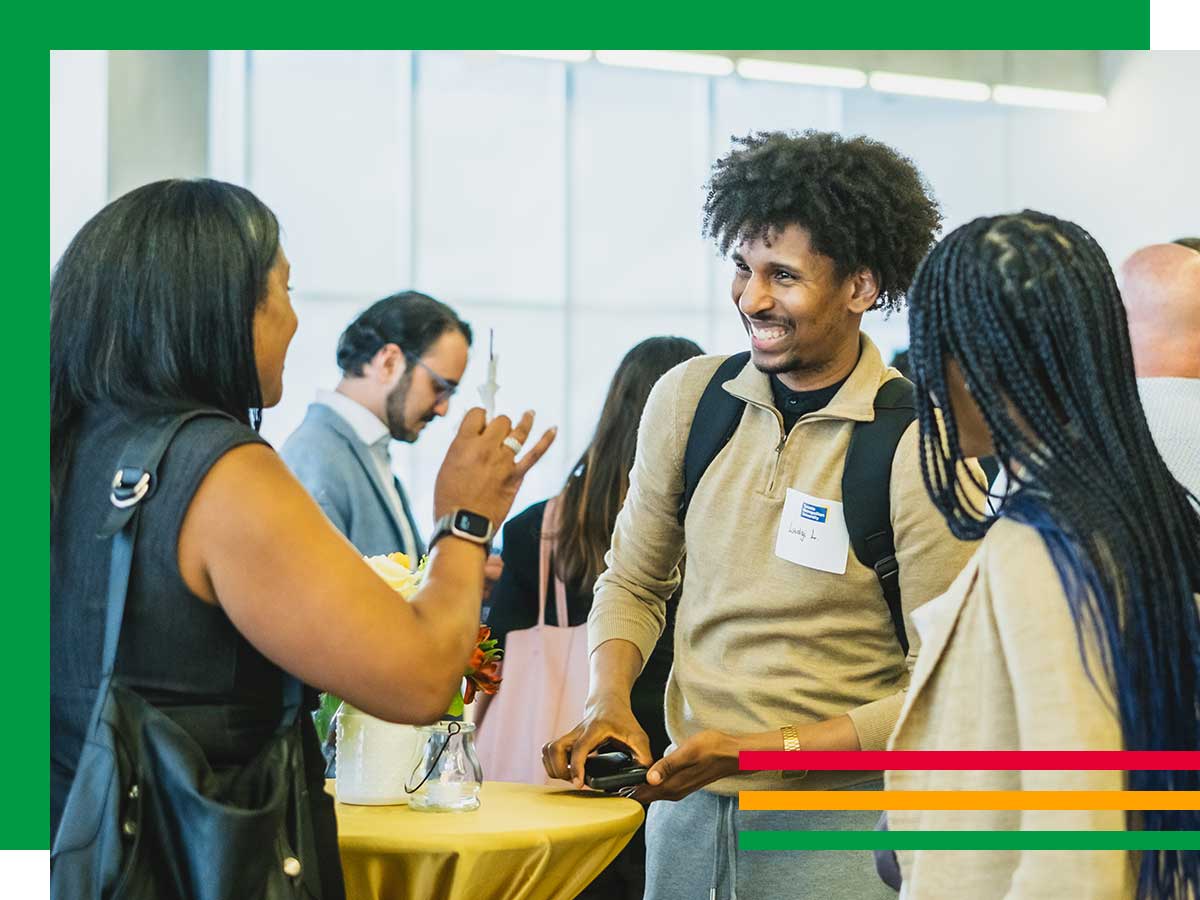 Participants at TMU’s first Flourishing Mixer