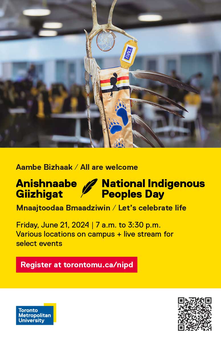 Join us to celebrate National Indigenous Peoples Day - Alumni - Toronto ...