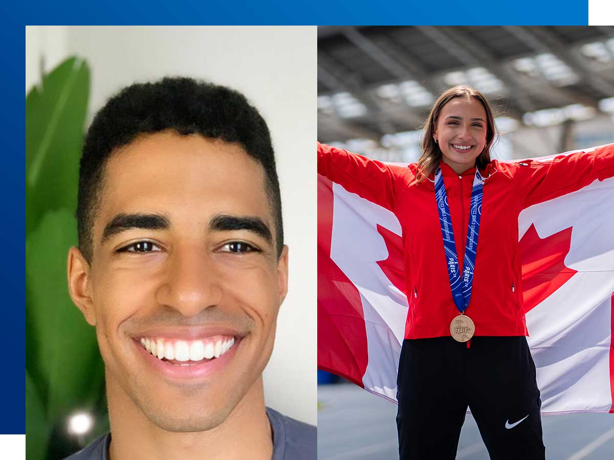 Boman Martinez-Reid (left) and Marissa Papaconstantinou (right)