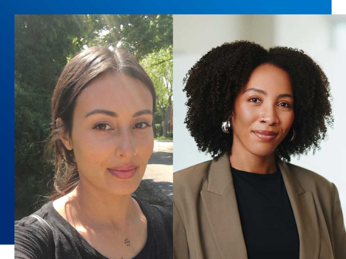 Ann De Shalit (left) and Zoë Walwyn (right)