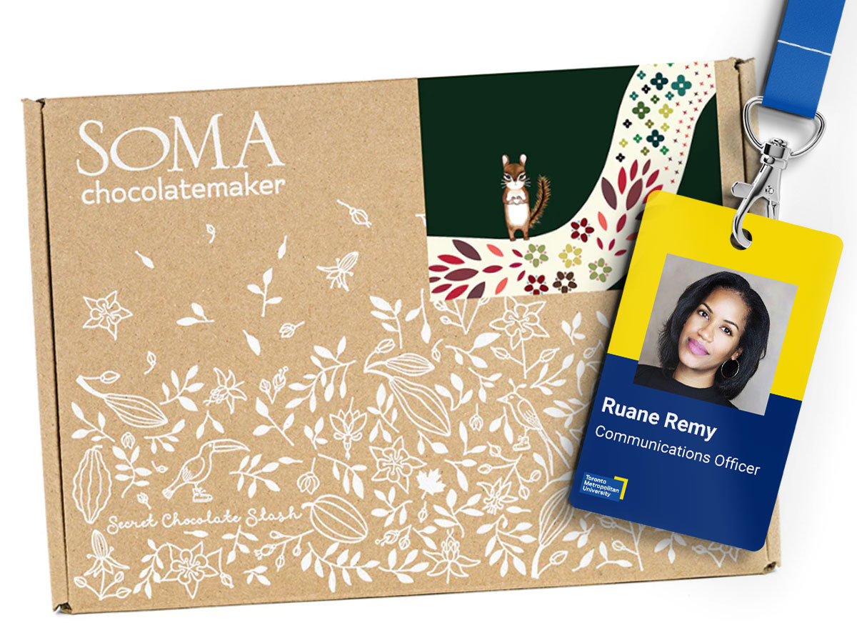Ruane Remy, Communications Officer; Birch Branch by SOMA Chocolatemaker