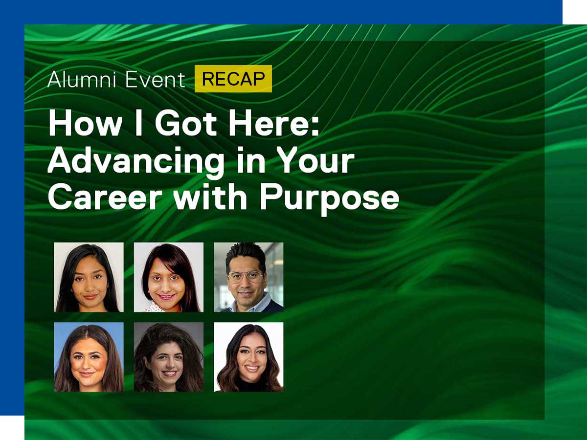 How I got here: Advancing in your career with purpose