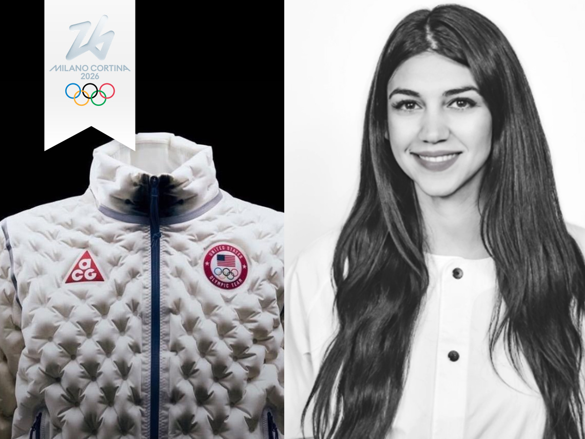 Nike's Therma-FIT Air Milano Jacket and Amie Achtymichuk — Photo credit: Amie Achtymichuk/Nike