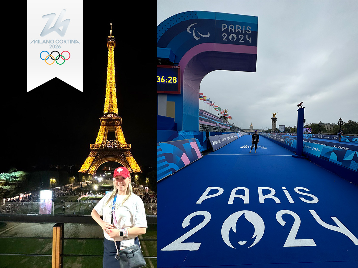 Leslie Bradshaw at the Paris Olympics