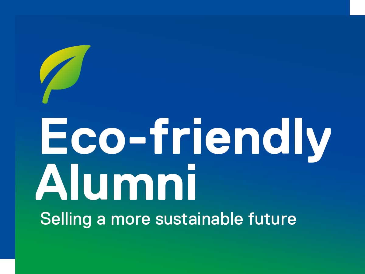 Eco-friendly Alumni — Selling a more sustainable future