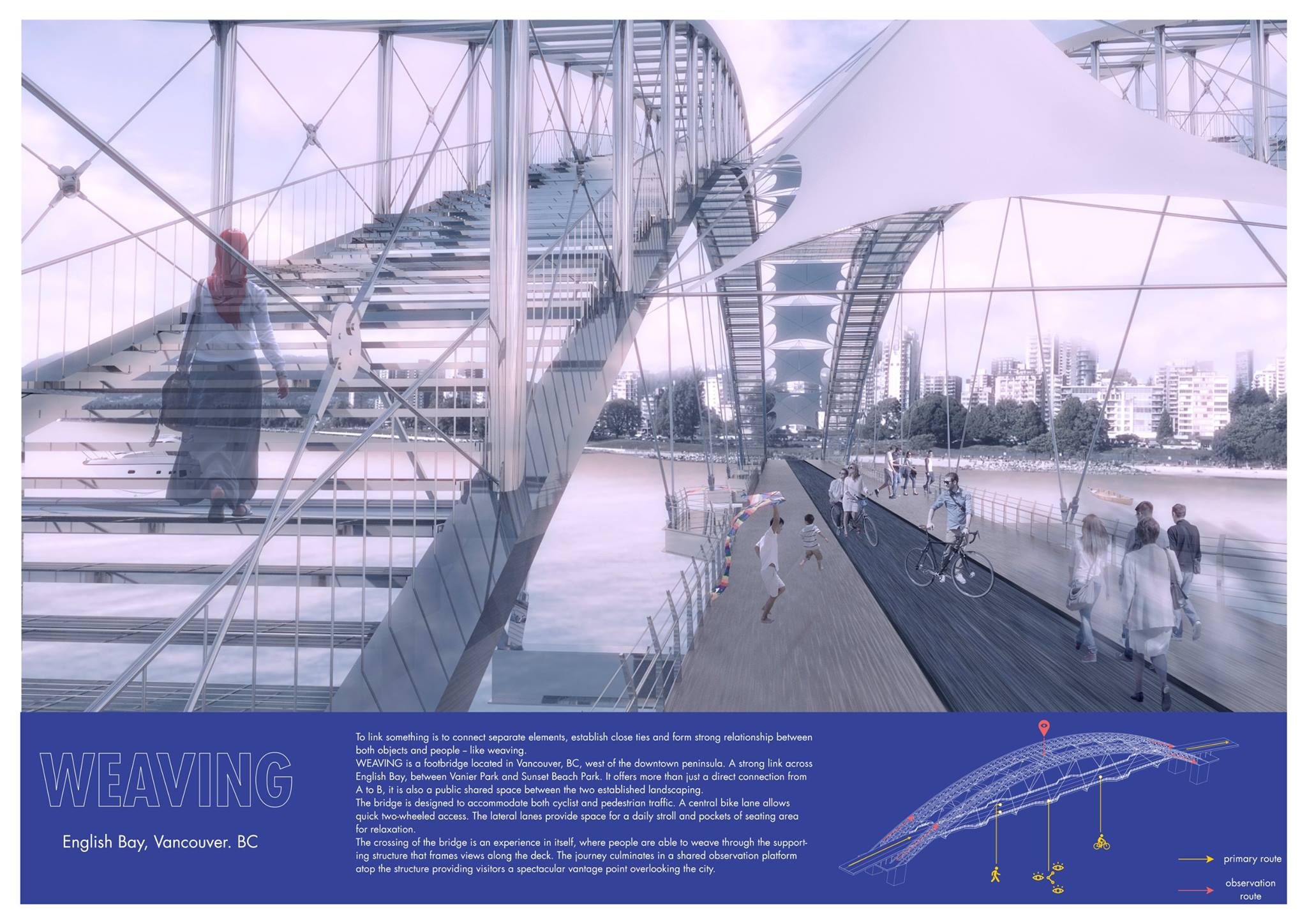 digital rendering of outdoor space on the island by rita shengu