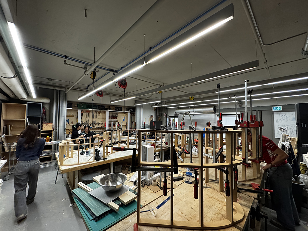 Wave ribbon process photo