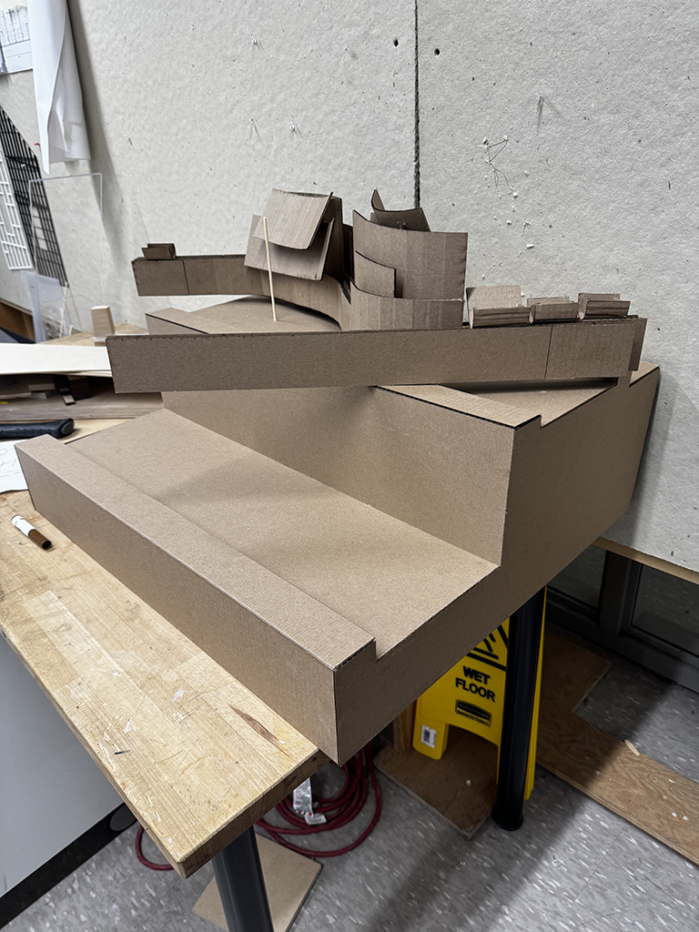 Wave ribbon process photo