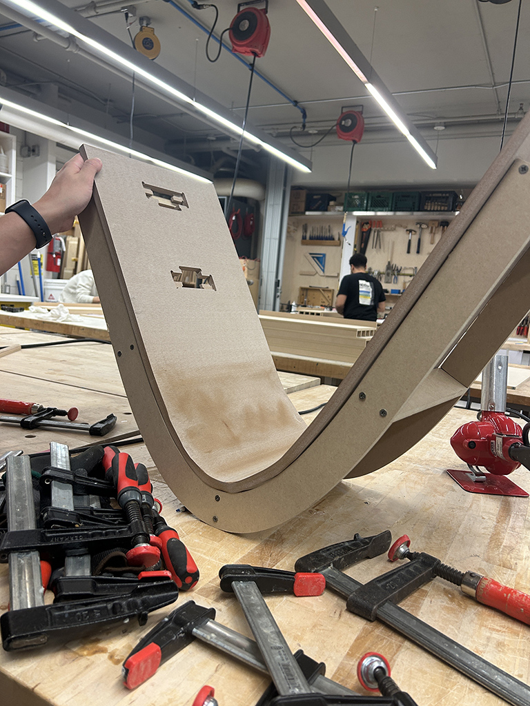 Wave ribbon process photo