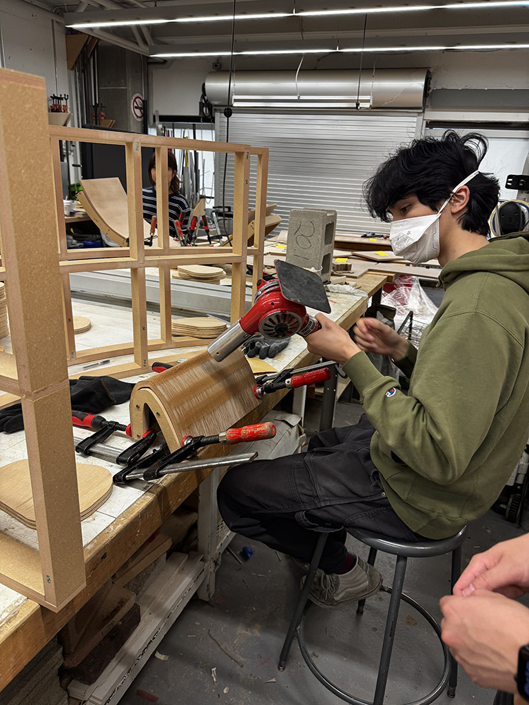 Wave ribbon process photo