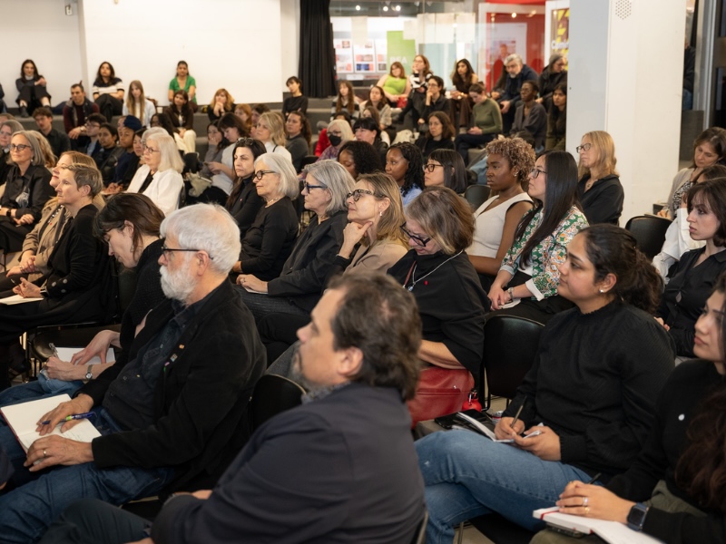 A crowd of over 150 people gathered in the PIT on March 6 and 7, 2026, at Toronto Metropolitan University. 