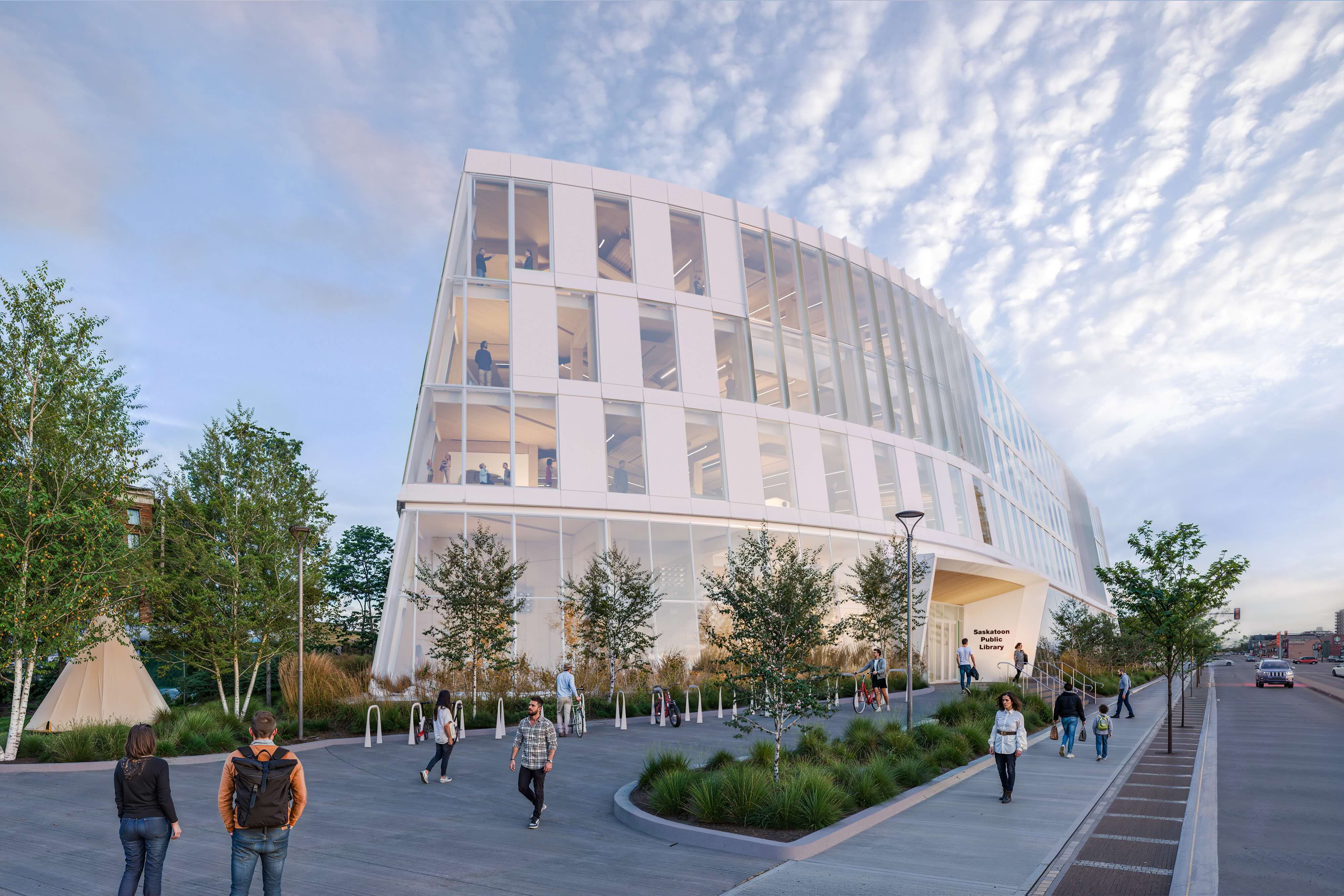 Exterior of the New Central Library
