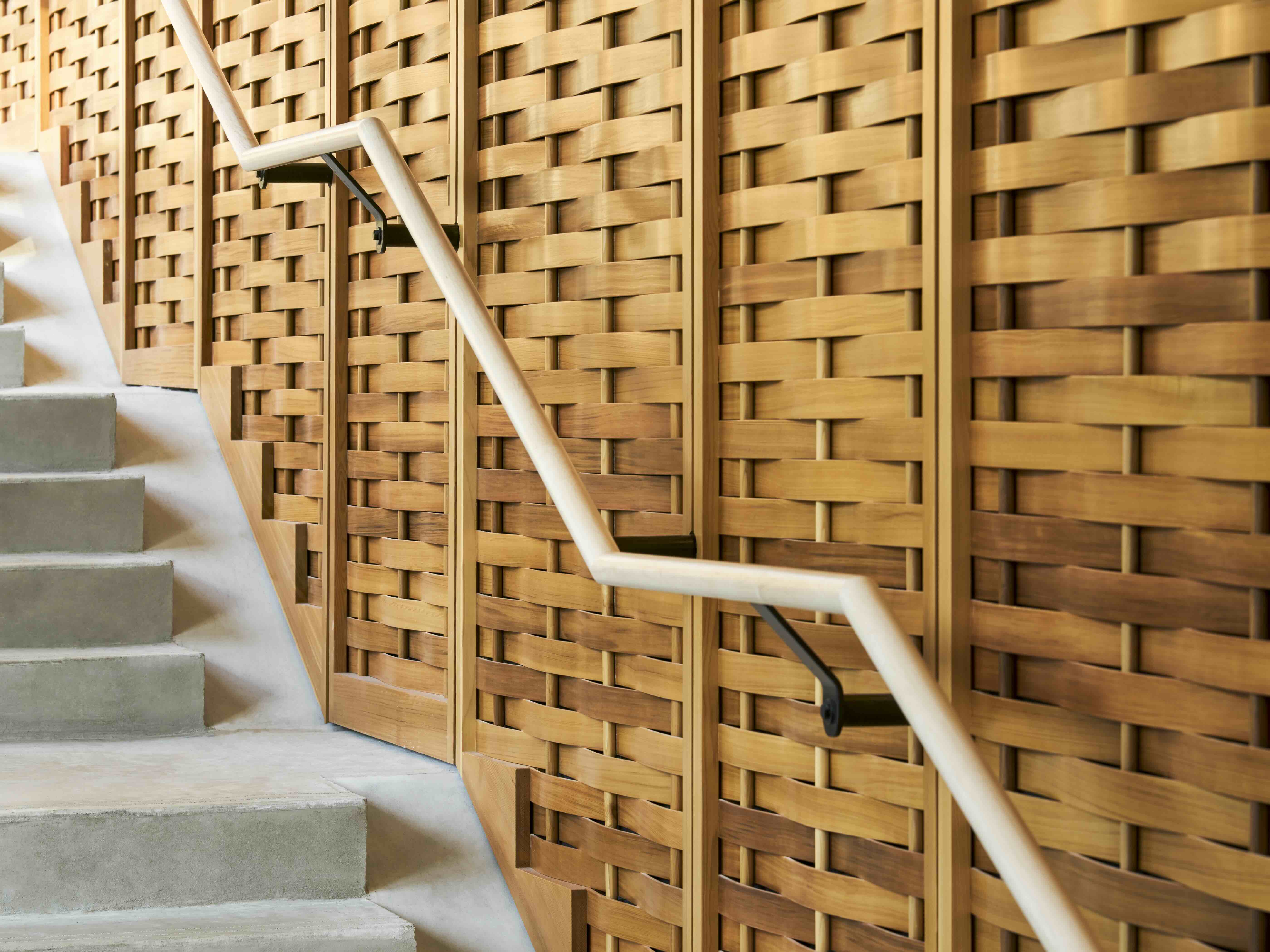 Stairs at the UBC IRSHDC Building