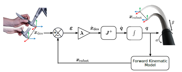 Continuum Robot Teleoperation Framework