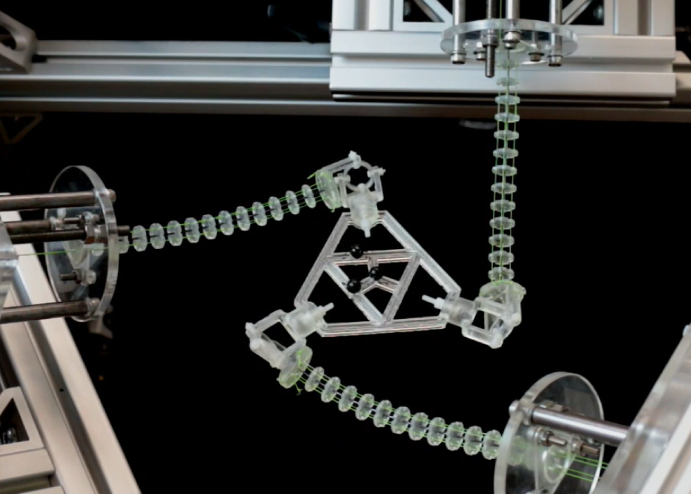 Parallel Continuum Robot Prototype
