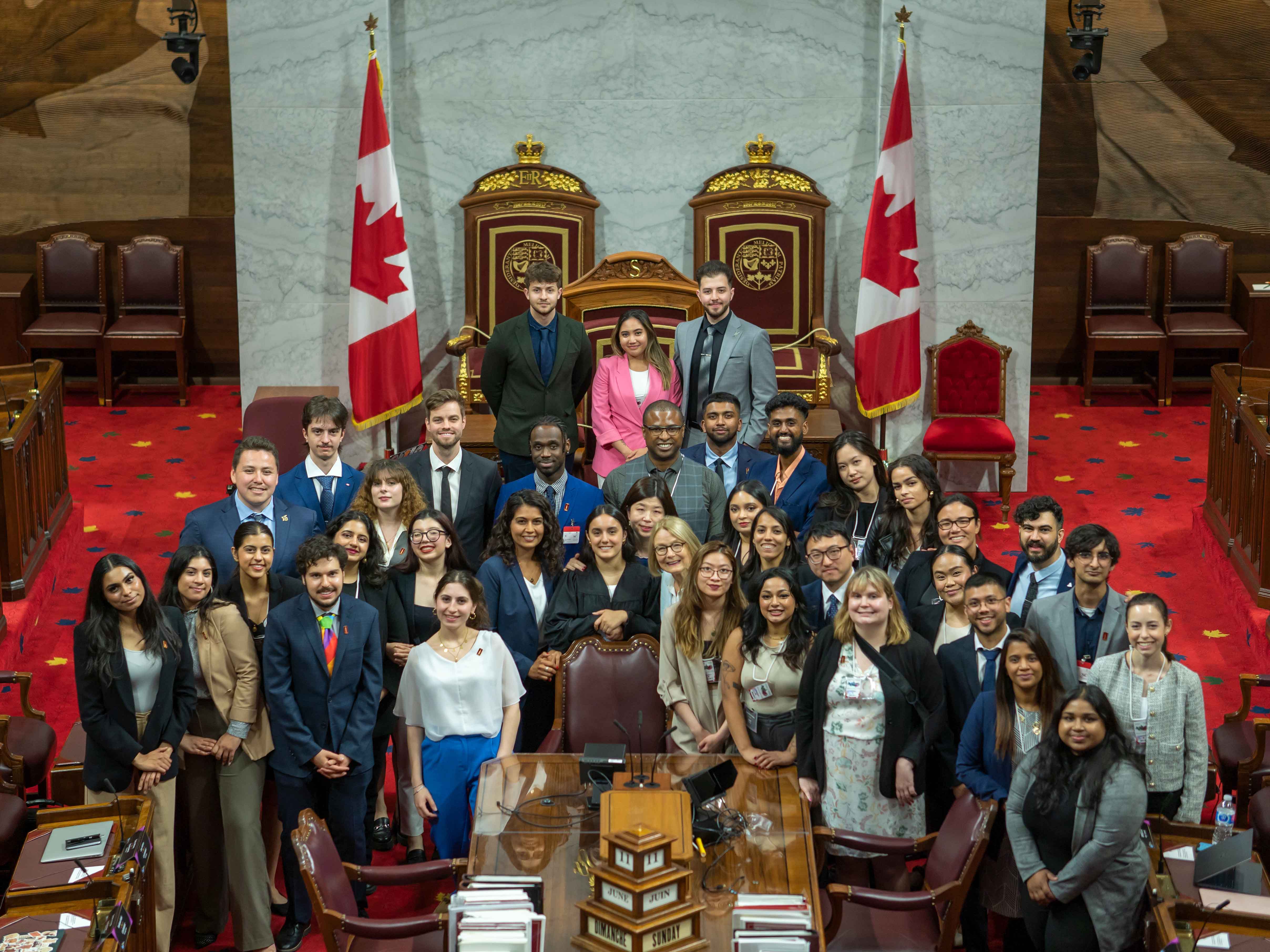 IDL participants in the Canadian Senate