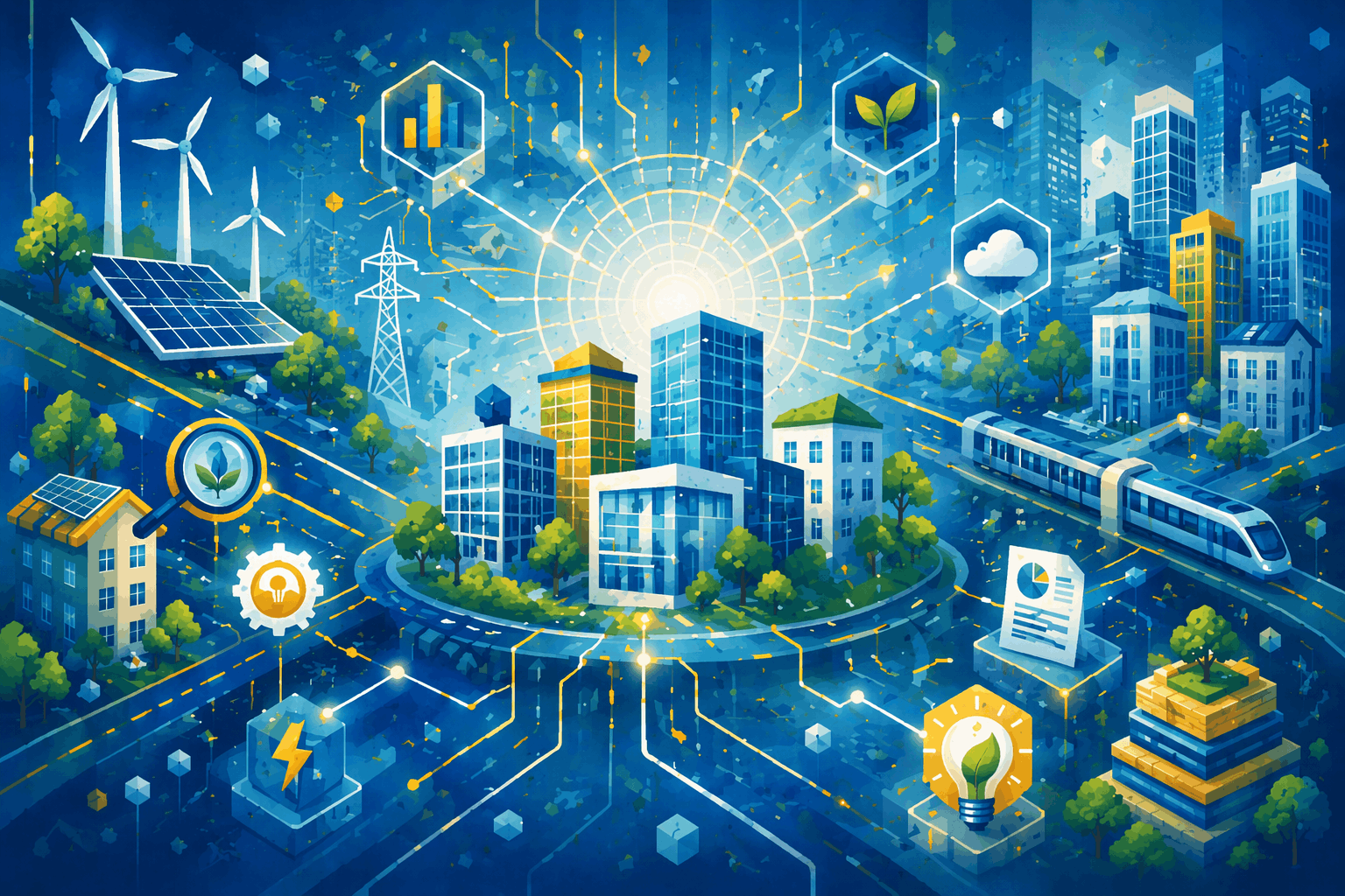 Digital Twins for Planning and Construction illustration banner