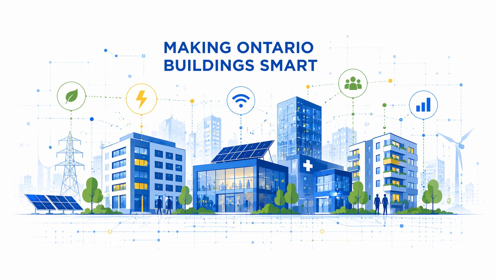 Making Ontario Buildings Smart 3D Model Illustration