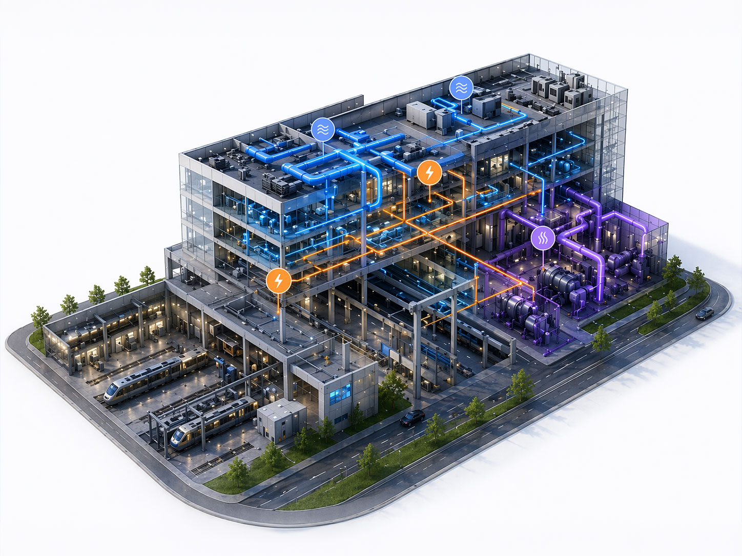 TTC Digital Twins 3D model illustration