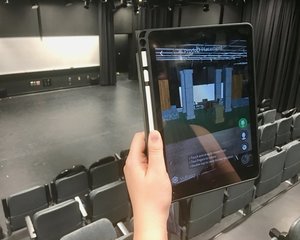 Demo of the TheatAR app on an iPad