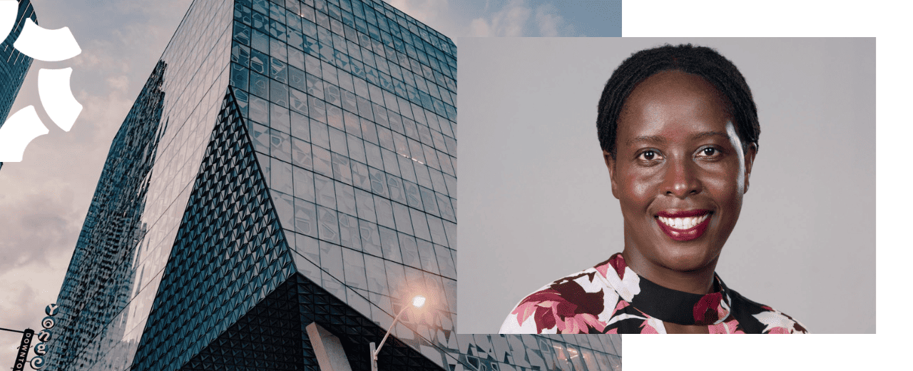 Martha Munezhi, Bridging Divides Executive Director, smiling