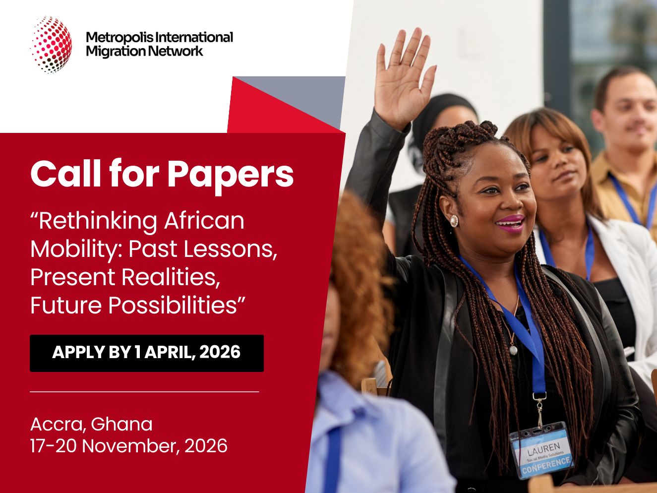 Call for papers: Metropolis International Migration Network Conference 2026